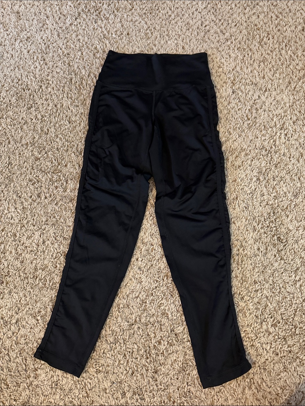aerie Black womens High-Waist Active Leggings size small